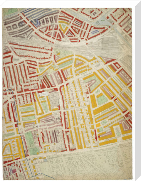 Descriptive map of London Poverty Section 21 1889