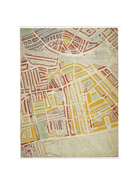 Descriptive map of London Poverty Section 21 1889