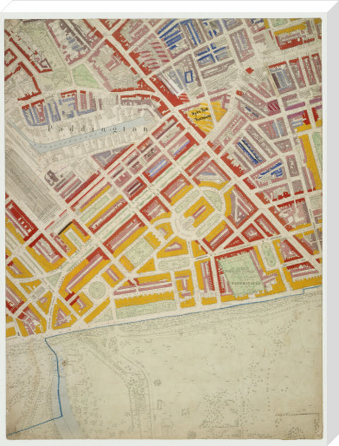 Descriptive map of London Poverty Section 22 1889