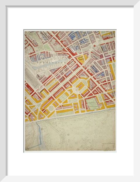 Descriptive map of London Poverty Section 22 1889
