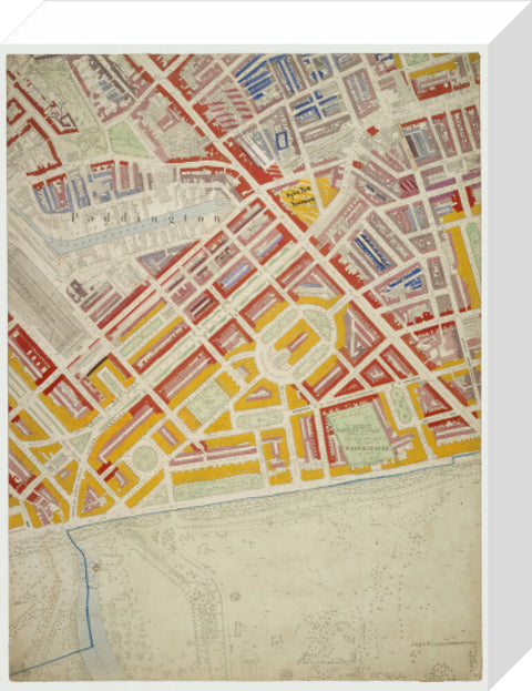 Descriptive map of London Poverty Section 22 1889