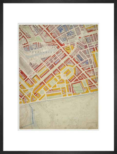 Descriptive map of London Poverty Section 22 1889