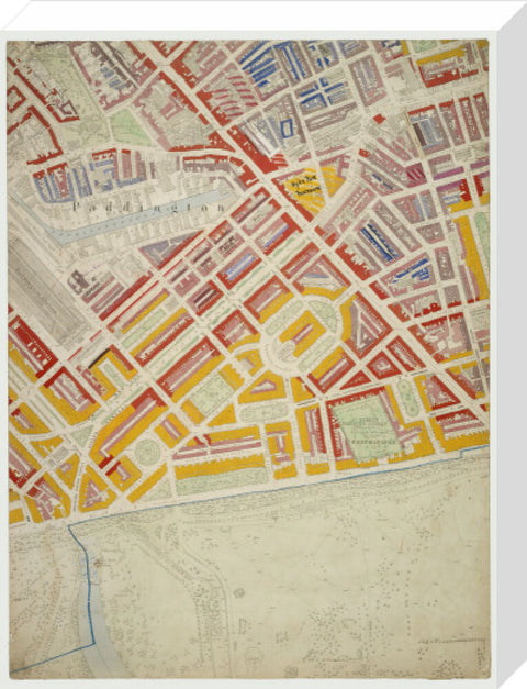 Descriptive map of London Poverty Section 22 1889