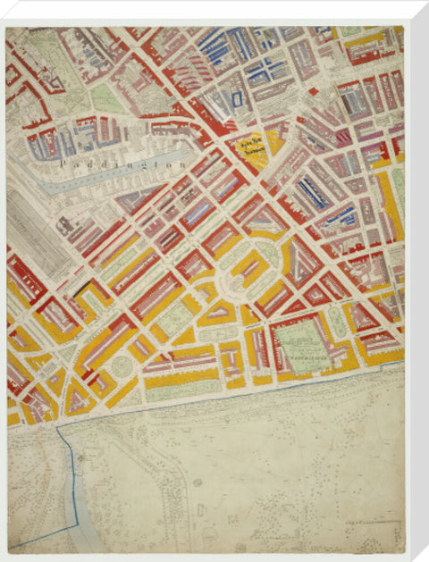 Descriptive map of London Poverty Section 22 1889