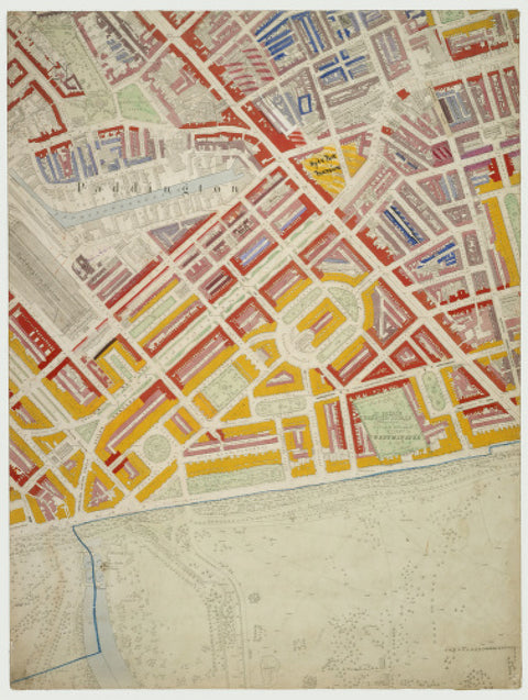 Descriptive map of London Poverty Section 22 1889