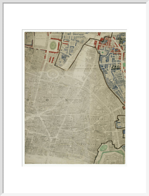 Descriptive map of London Poverty Section 27 1889