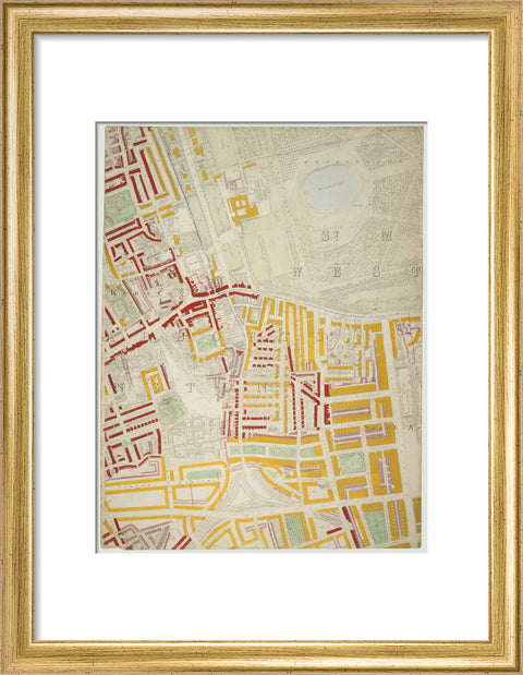 Descriptive map of London Poverty Section 31 1889