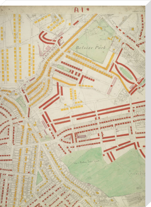 Descriptive map of London Poverty Section 2 1889