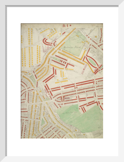 Descriptive map of London Poverty Section 2 1889