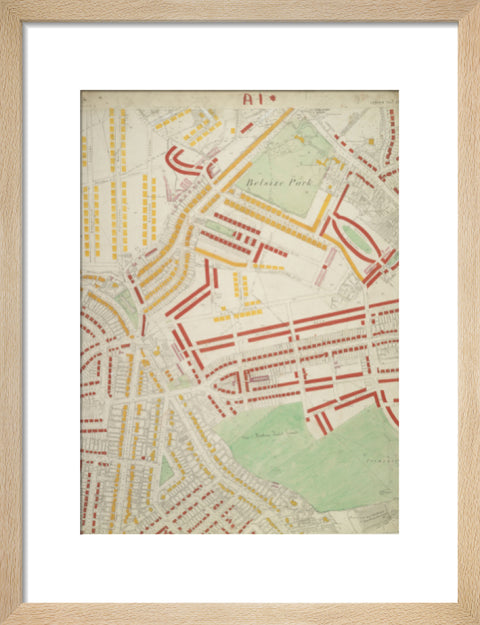 Descriptive map of London Poverty Section 2 1889