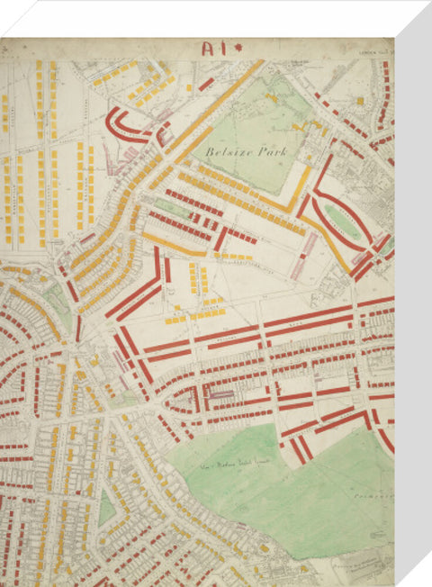 Descriptive map of London Poverty Section 2 1889