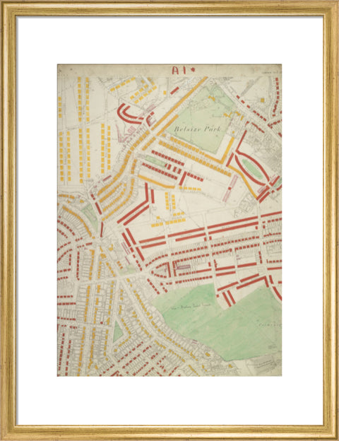 Descriptive map of London Poverty Section 2 1889