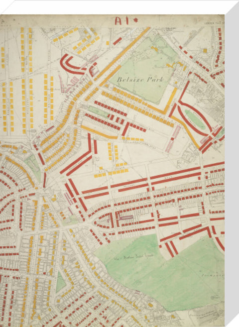 Descriptive map of London Poverty Section 2 1889