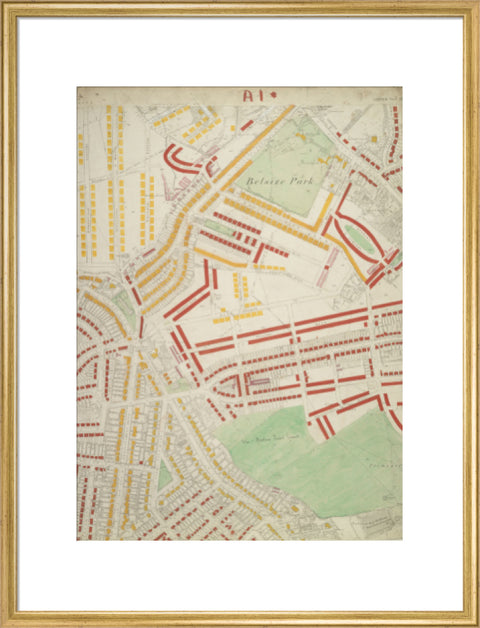 Descriptive map of London Poverty Section 2 1889