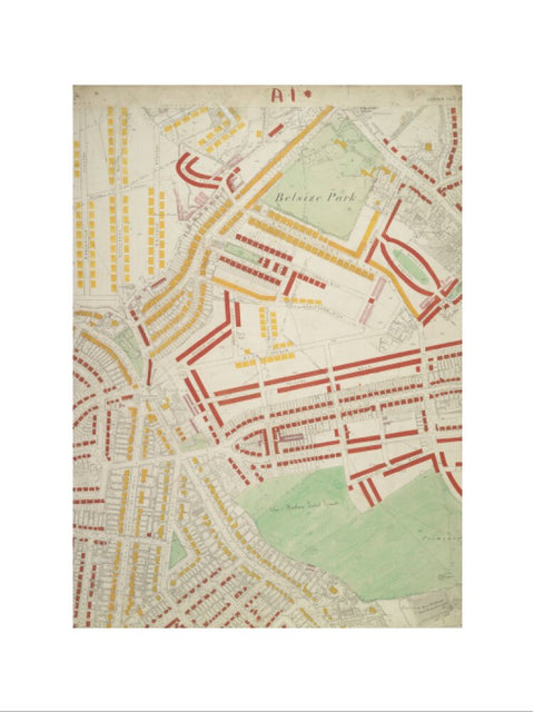 Descriptive map of London Poverty Section 2 1889