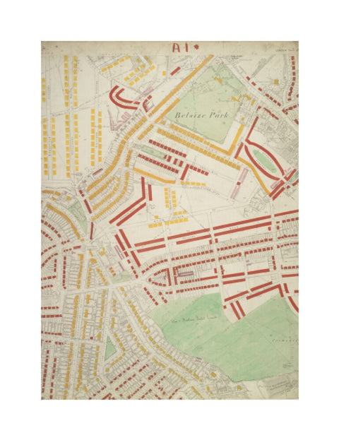 Descriptive map of London Poverty Section 2 1889