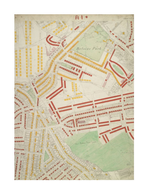 Descriptive map of London Poverty Section 2 1889