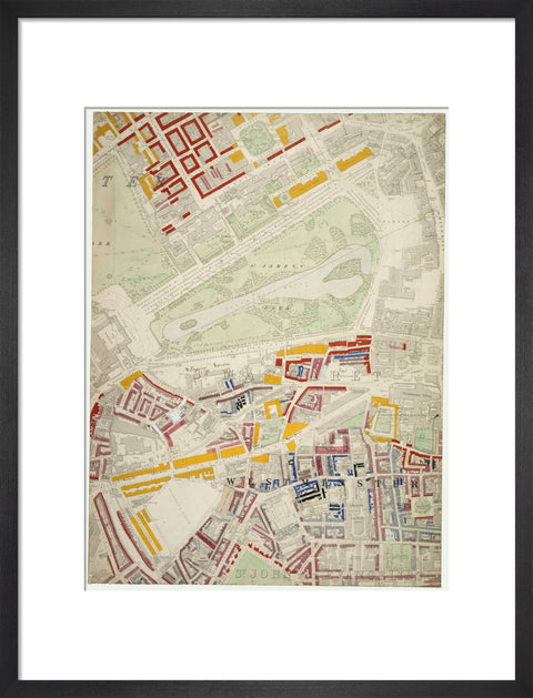 Descriptive map of London Poverty Section 34 1889