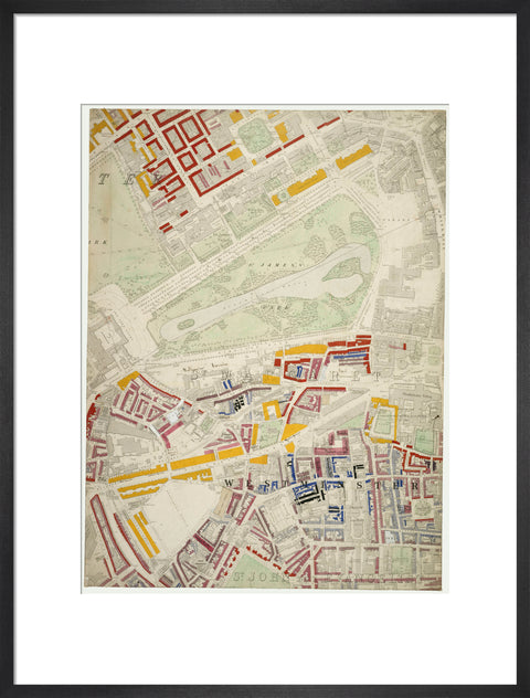 Descriptive map of London Poverty Section 34 1889