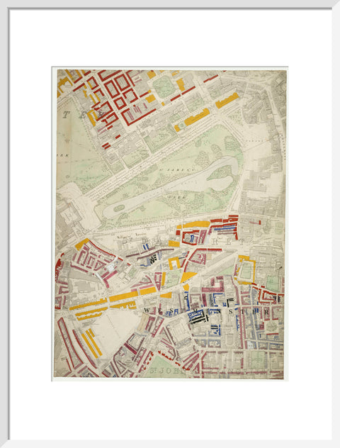 Descriptive map of London Poverty Section 34 1889