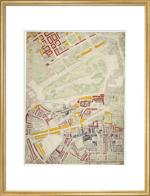 Descriptive map of London Poverty Section 34 1889