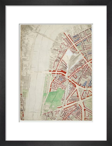 Descriptive map of London Poverty Section 35 1889