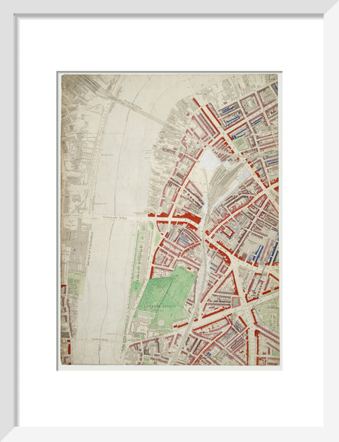 Descriptive map of London Poverty Section 35 1889