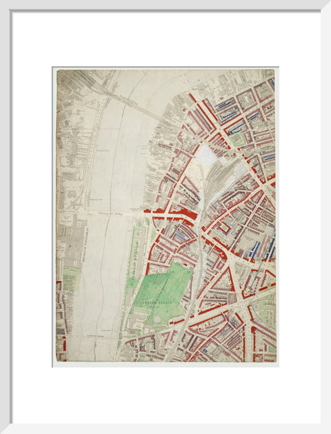 Descriptive map of London Poverty Section 35 1889