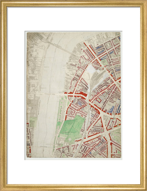 Descriptive map of London Poverty Section 35 1889