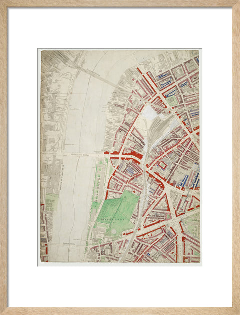 Descriptive map of London Poverty Section 35 1889