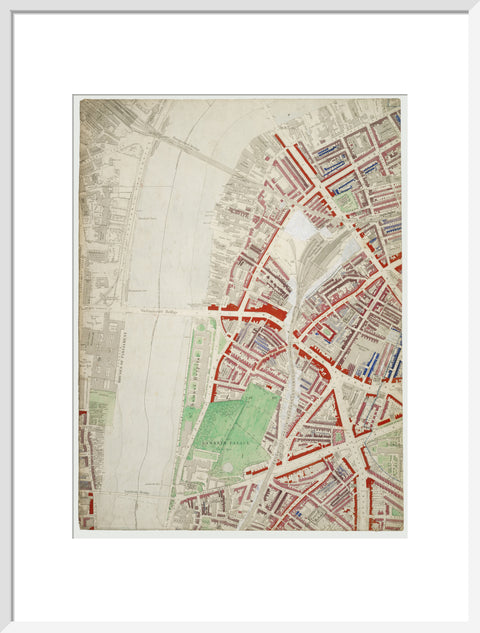 Descriptive map of London Poverty Section 35 1889