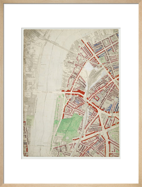Descriptive map of London Poverty Section 35 1889