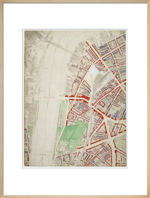 Descriptive map of London Poverty Section 35 1889
