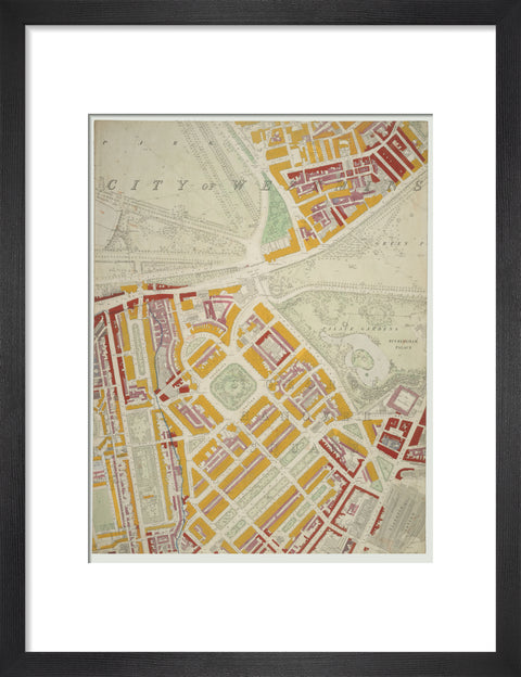 Descriptive map of London Poverty Section 33 1889