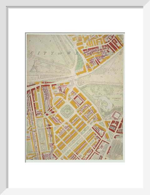 Descriptive map of London Poverty Section 33 1889