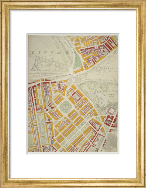 Descriptive map of London Poverty Section 33 1889