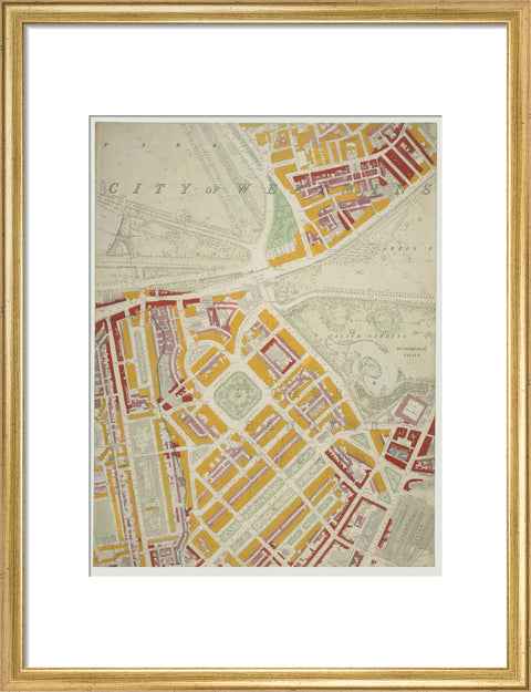 Descriptive map of London Poverty Section 33 1889