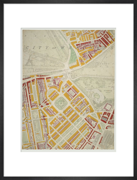Descriptive map of London Poverty Section 33 1889