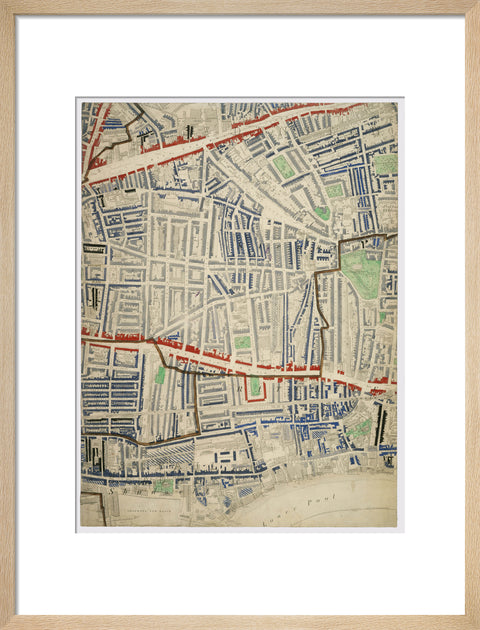 Descriptive map of London Poverty Section 29 1889
