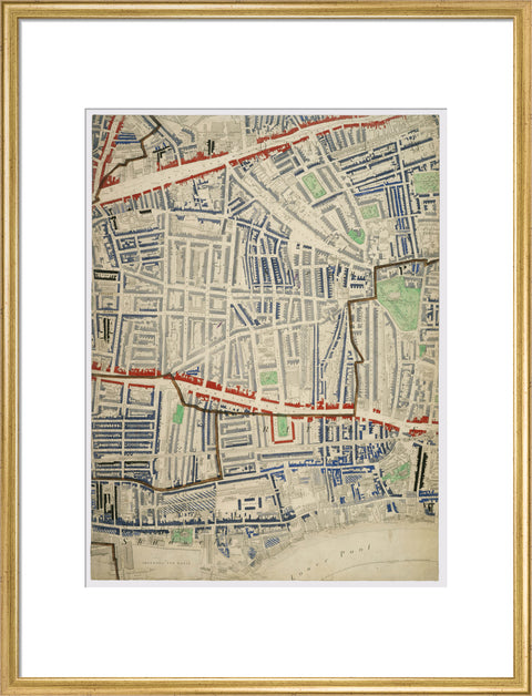Descriptive map of London Poverty Section 29 1889