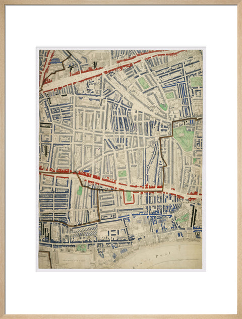 Descriptive map of London Poverty Section 29 1889