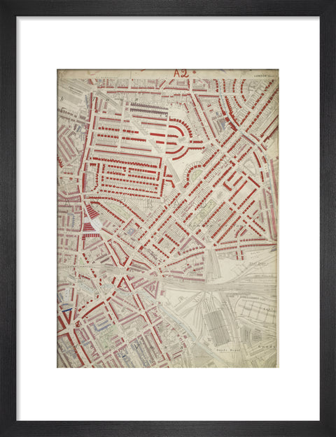 Descriptive map of London Poverty Section 4 1889