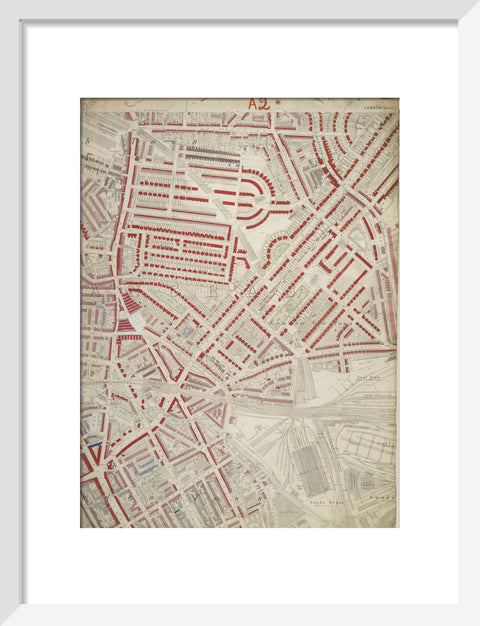 Descriptive map of London Poverty Section 4 1889