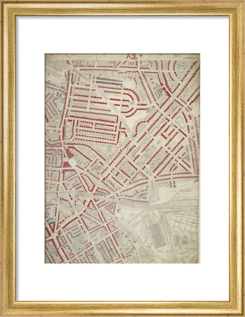 Descriptive map of London Poverty Section 4 1889