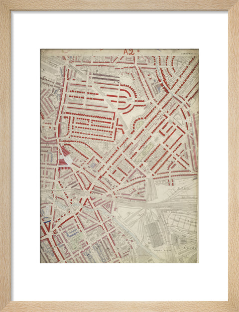Descriptive map of London Poverty Section 4 1889