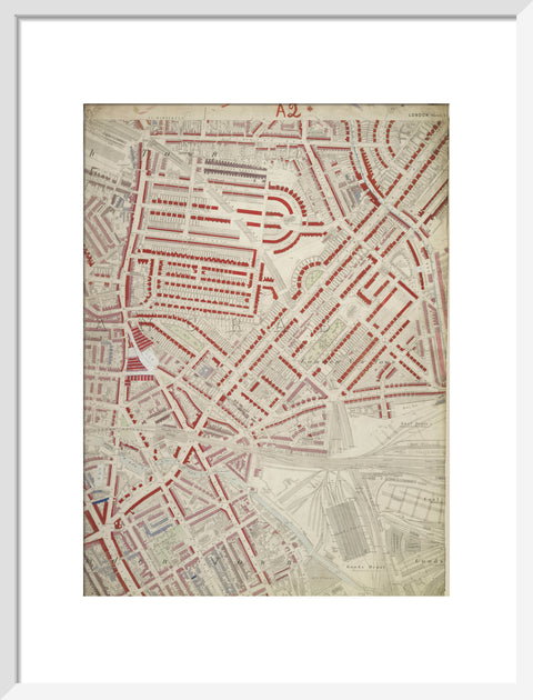 Descriptive map of London Poverty Section 4 1889
