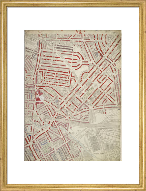 Descriptive map of London Poverty Section 4 1889