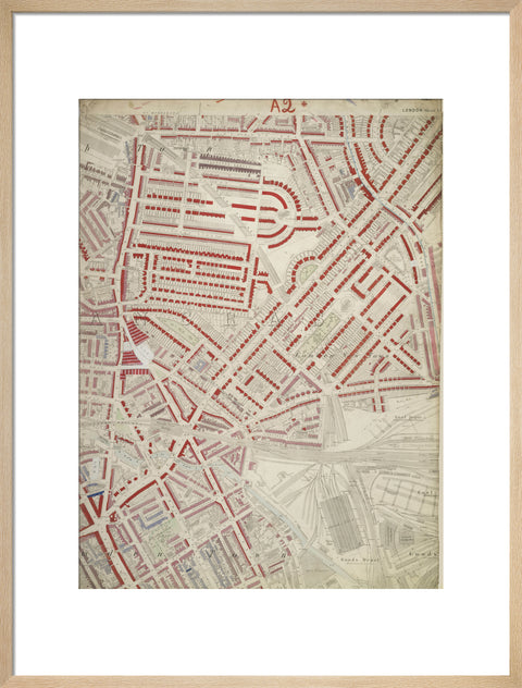 Descriptive map of London Poverty Section 4 1889