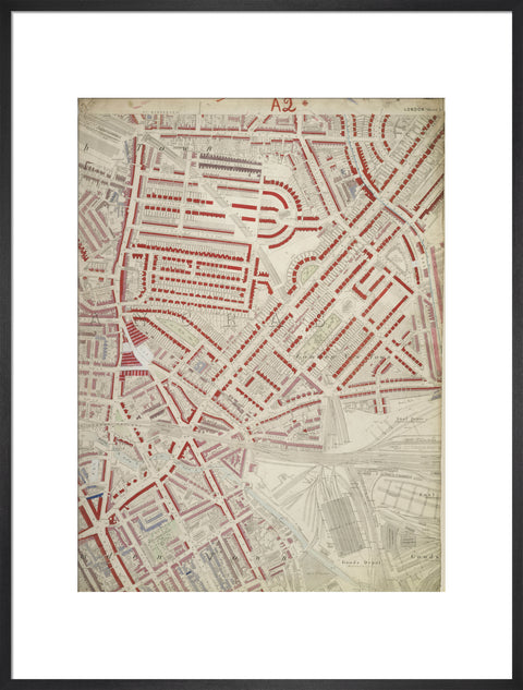 Descriptive map of London Poverty Section 4 1889