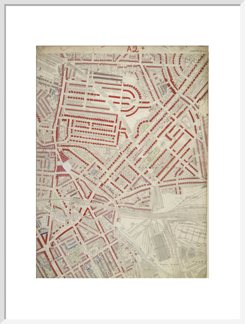 Descriptive map of London Poverty Section 4 1889